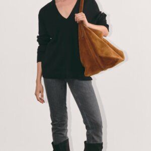 New With Tags NWT Everlane The Original Cheeky Jean Sz 32 Large 12 14 Charcoal
